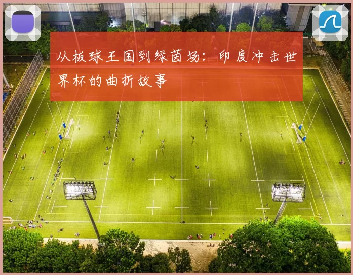 从板球王国到绿茵场：印度冲击世界杯的曲折故事